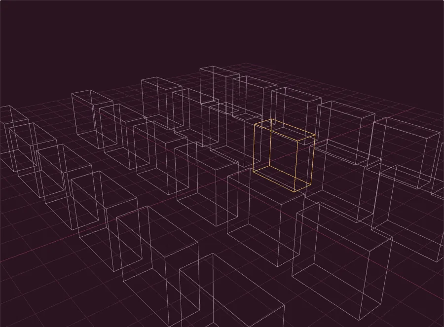 Static preview of a Spatialis OS 3D warehouse model